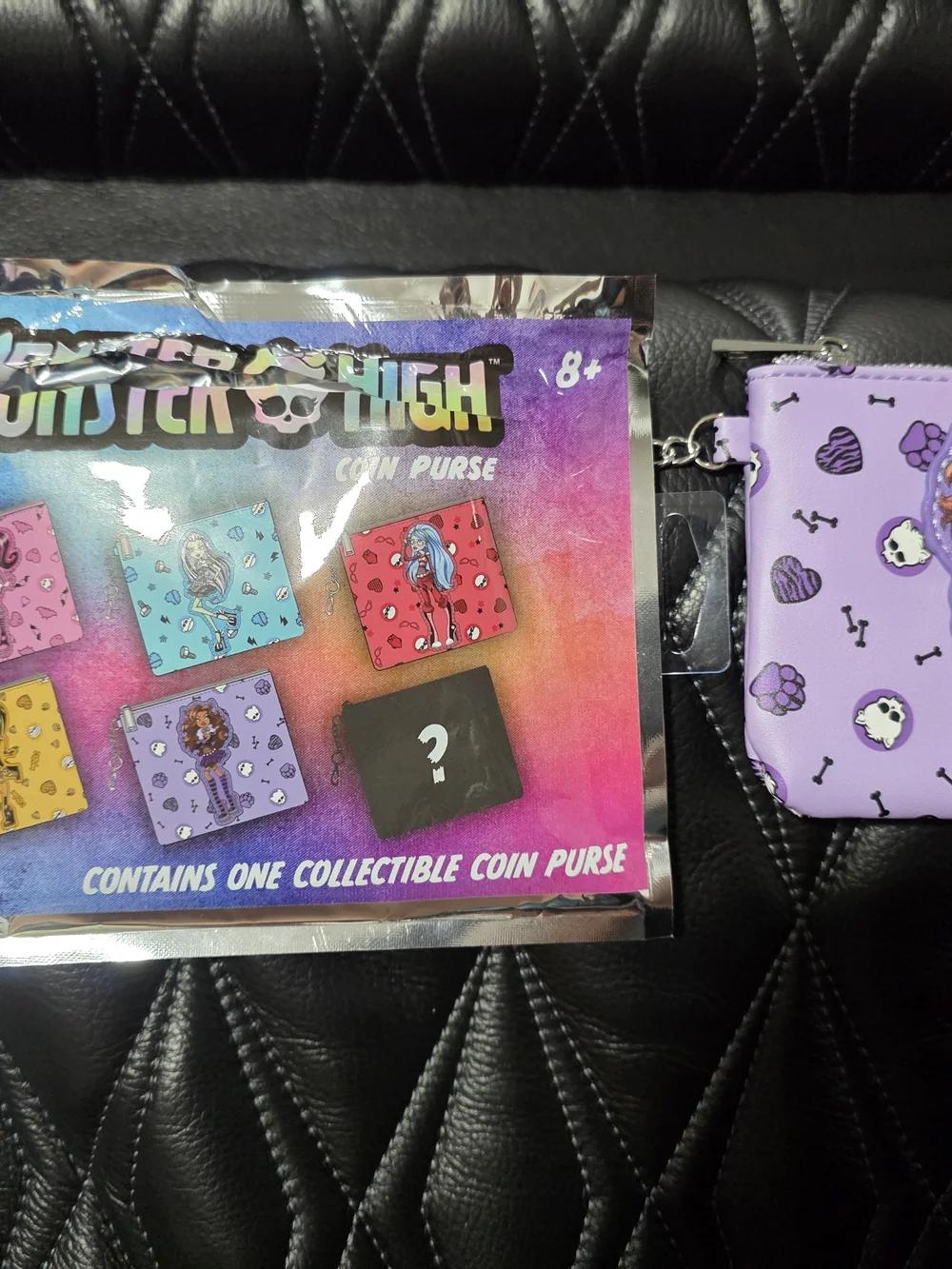 Monster High Collectible Purple Coin Purse